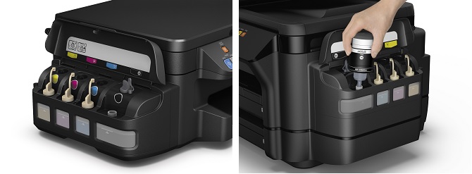 Новые Фабрики печати Epson. Встроенные емкости для чернил
