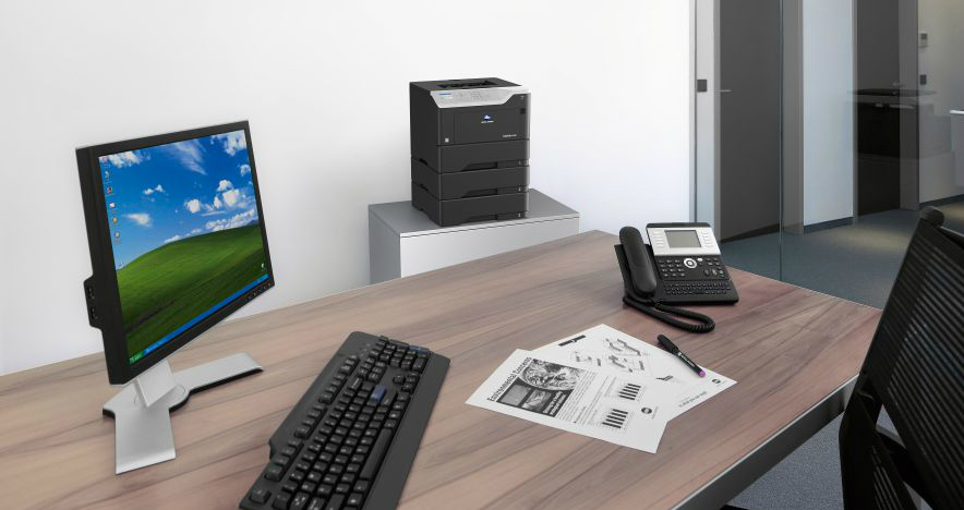 Konica Minolta bizhub 4702P в работе