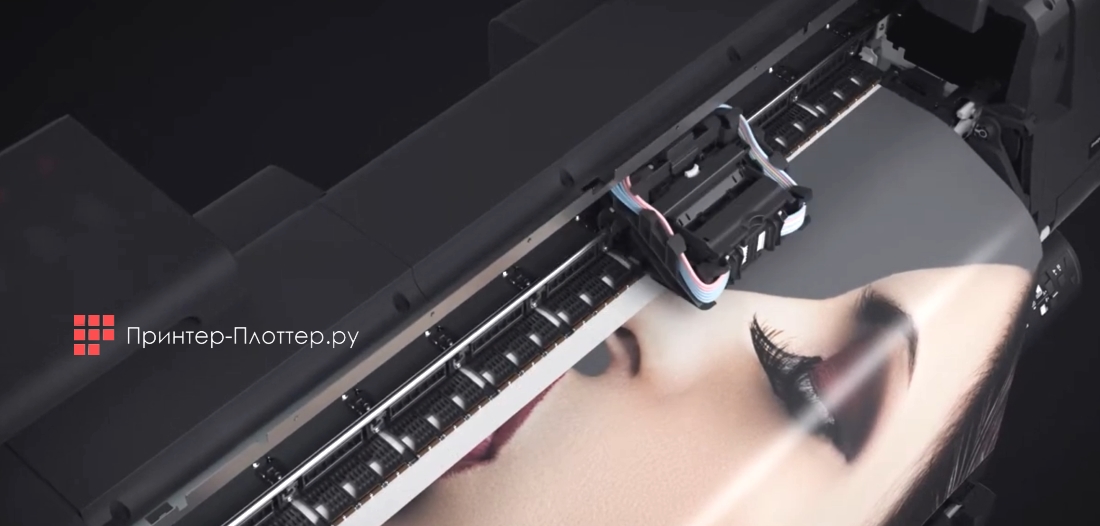 Новые плоттеры Canon GP-6600S и GP-4600S. Управление печатающей головкой