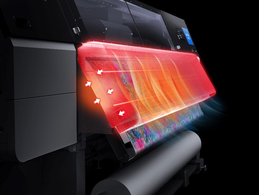 Epson SureColor SC-F10000H. Мощная сушка