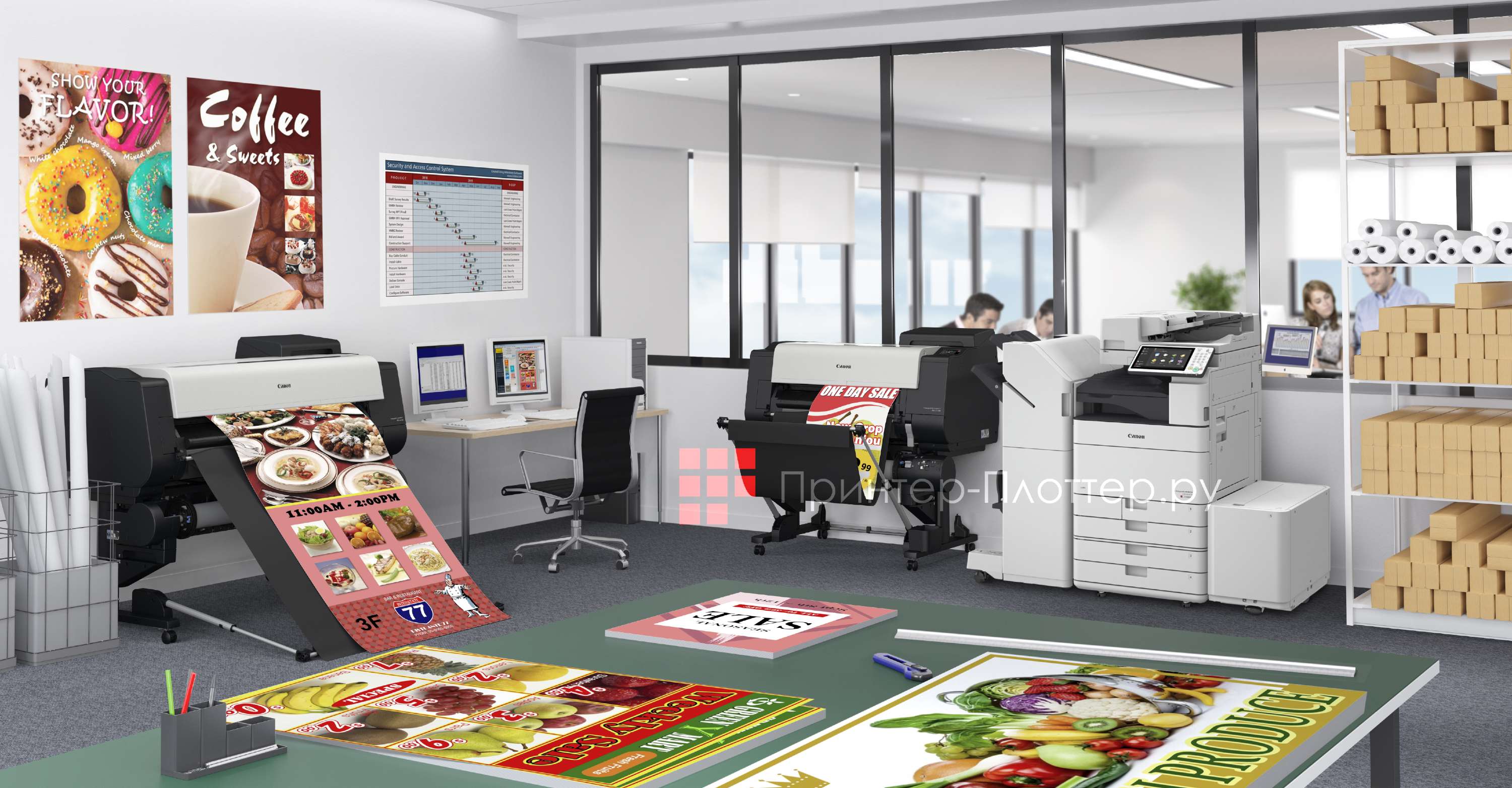 Серия Canon imagePROGRAF TX. Точная печать, яркие цвета