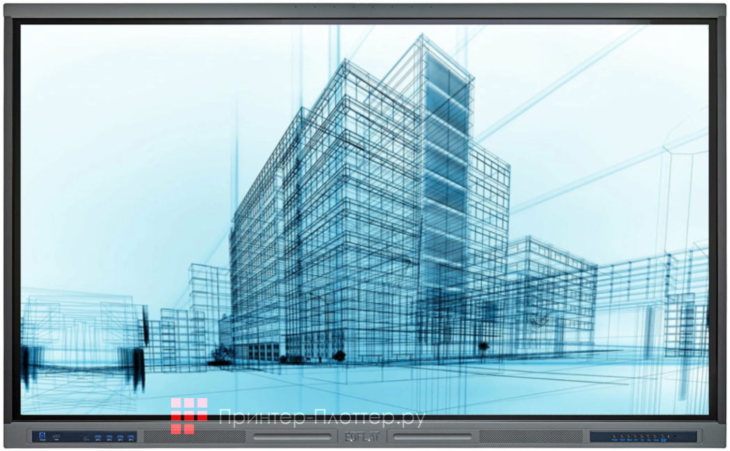 Прогрессивные интерактивные панели EDFLAT серии PRIME. Отличный дизайн