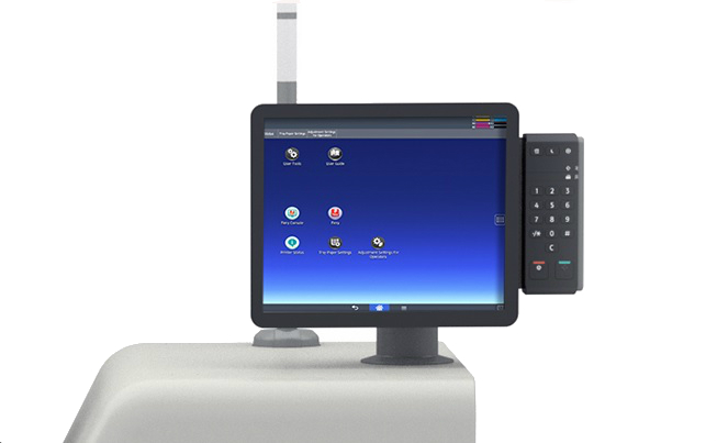 Ricoh PRO C7200SL. Панель управления