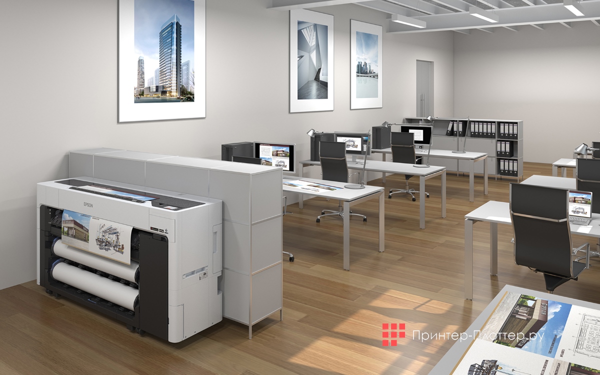 Струйные плоттеры Epson SureColor SC-T7700, SC-T5700 и SC-T3700 для печати постеров. Применение