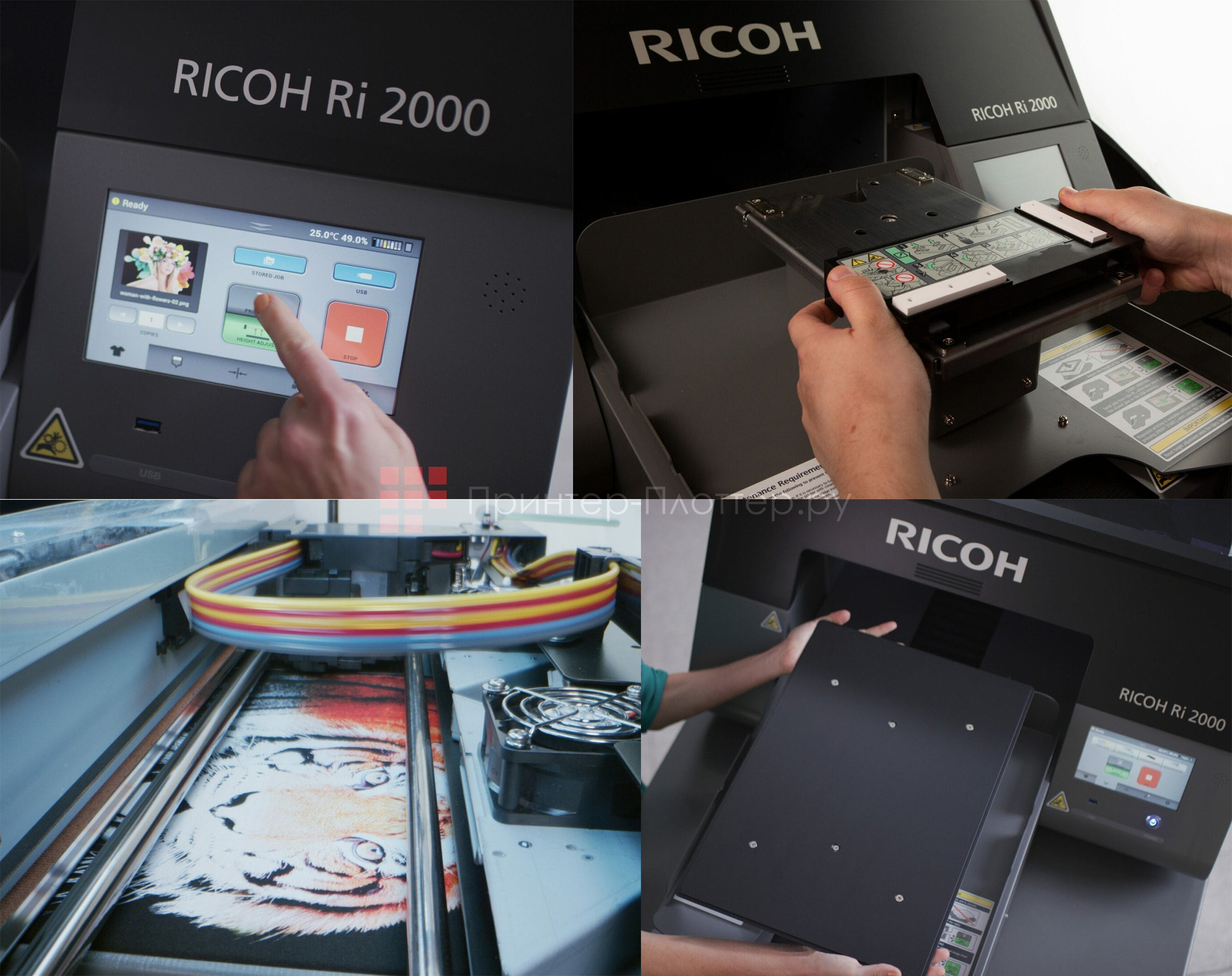 Ricoh Ri 2000. Особенности