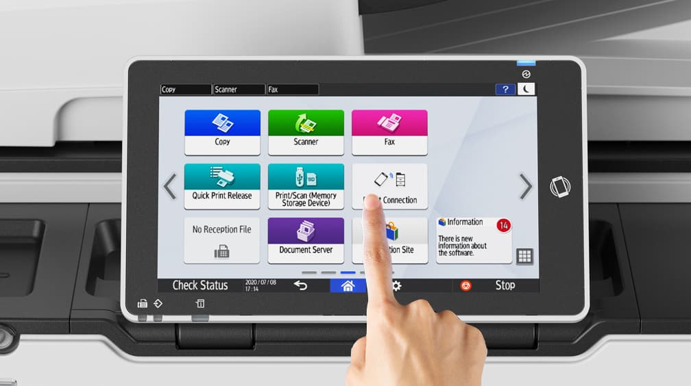 Монохромные лазерные МФУ Ricoh серии IM 9000. Платформа DWI