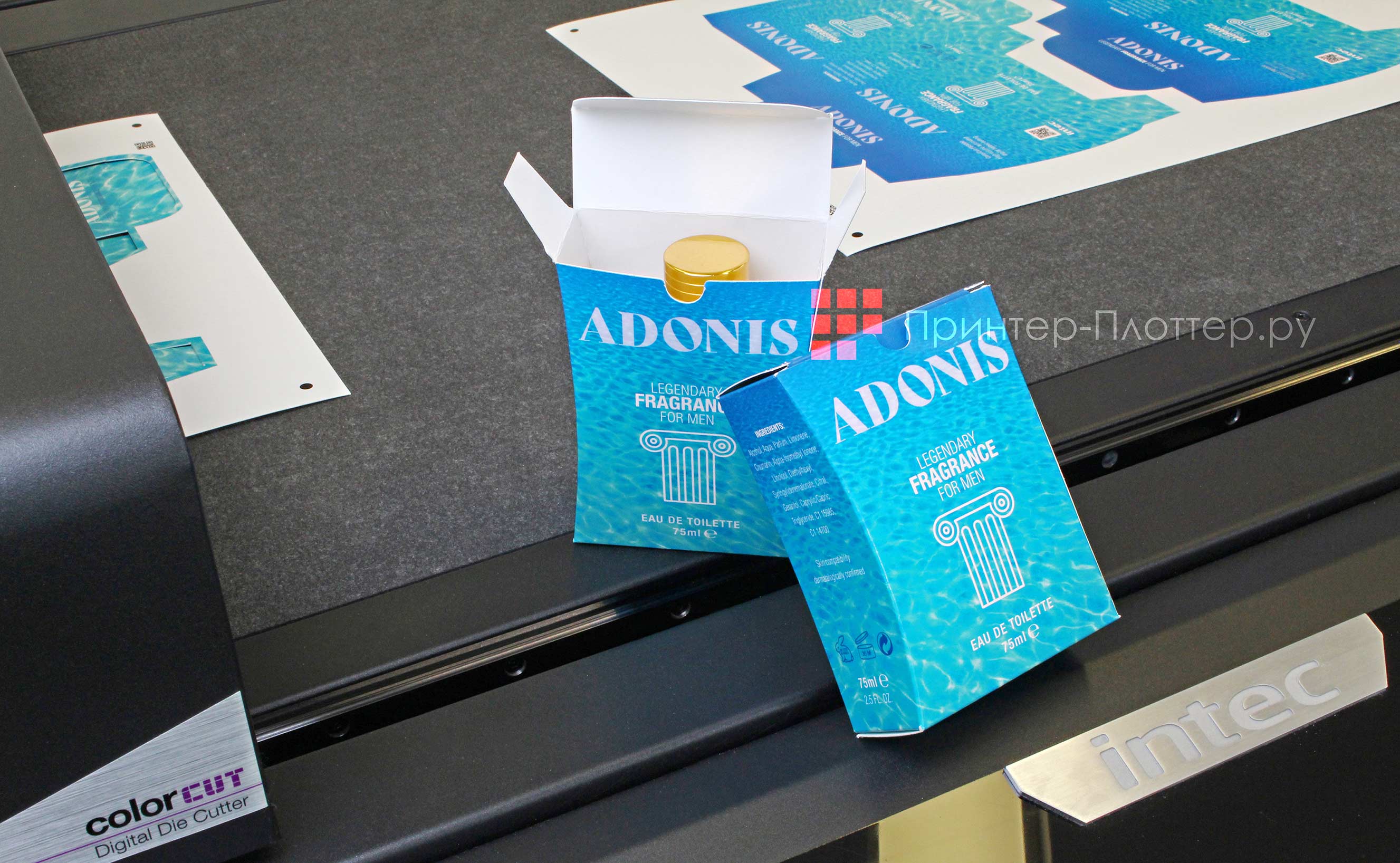 Автоматическая планшетная резка с INTEC ColorCut FB9000PRO