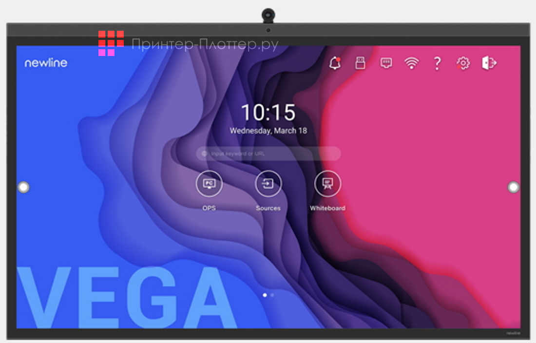 Новинки интерактивных панелей 2023. Newline Серия Z (Vega)