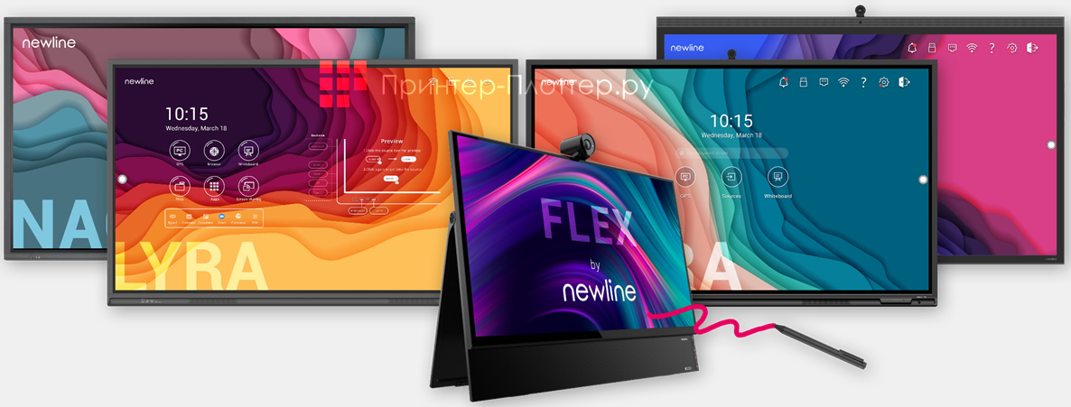 Новинки интерактивных панелей 2023. Новинки Newline