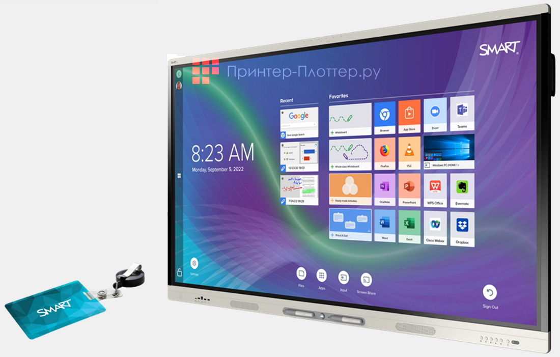 Новинки интерактивных панелей 2023. SMART SBID-MX-V4