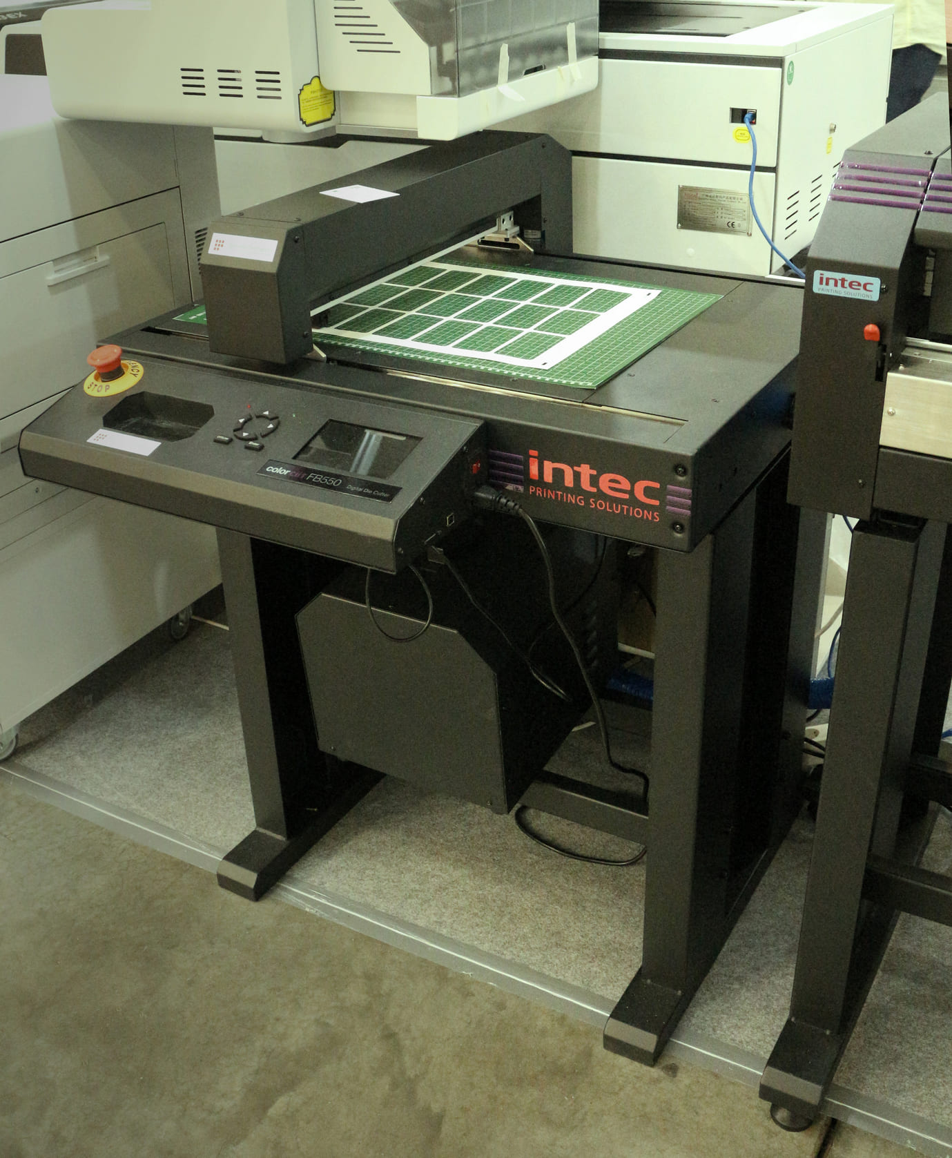 Intec ColorCut FB550 на выставке Printech 2021