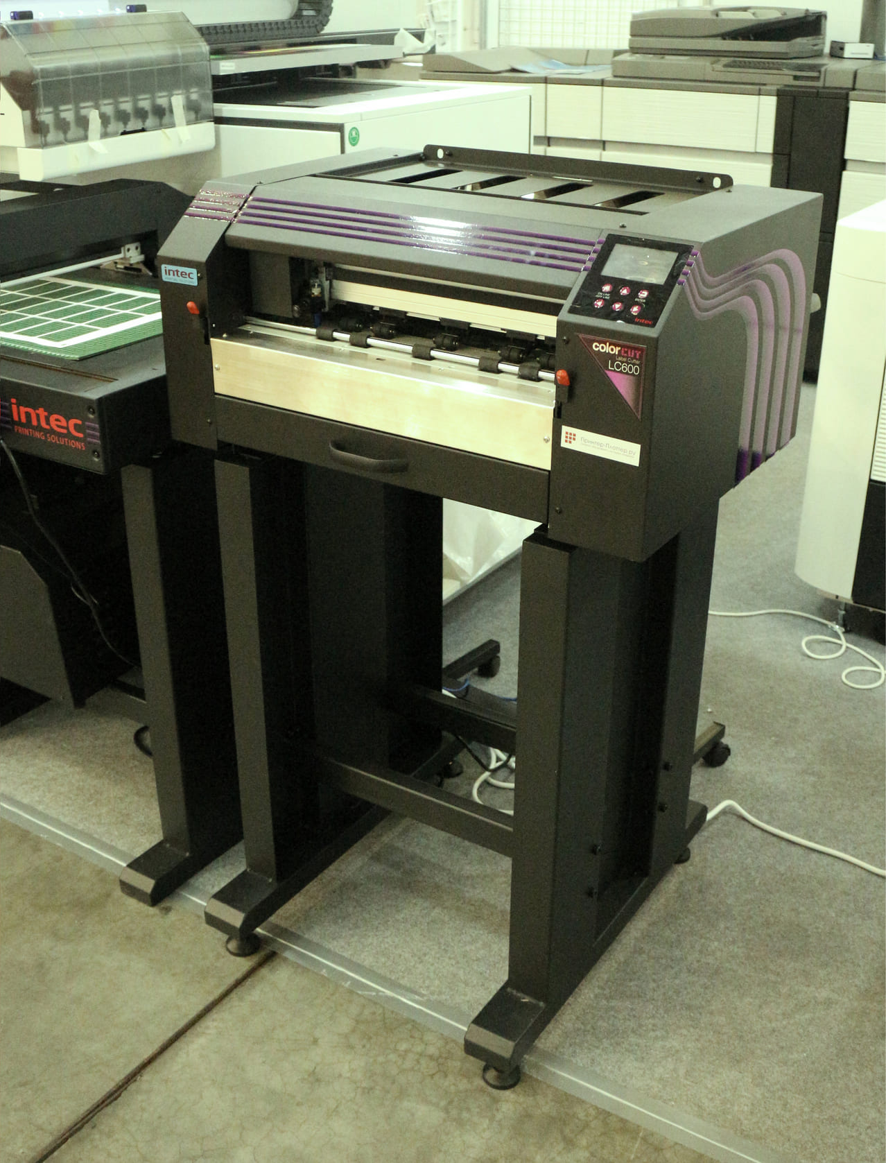 Intec ColorCut LC600 PRO на выставке Printech 2021