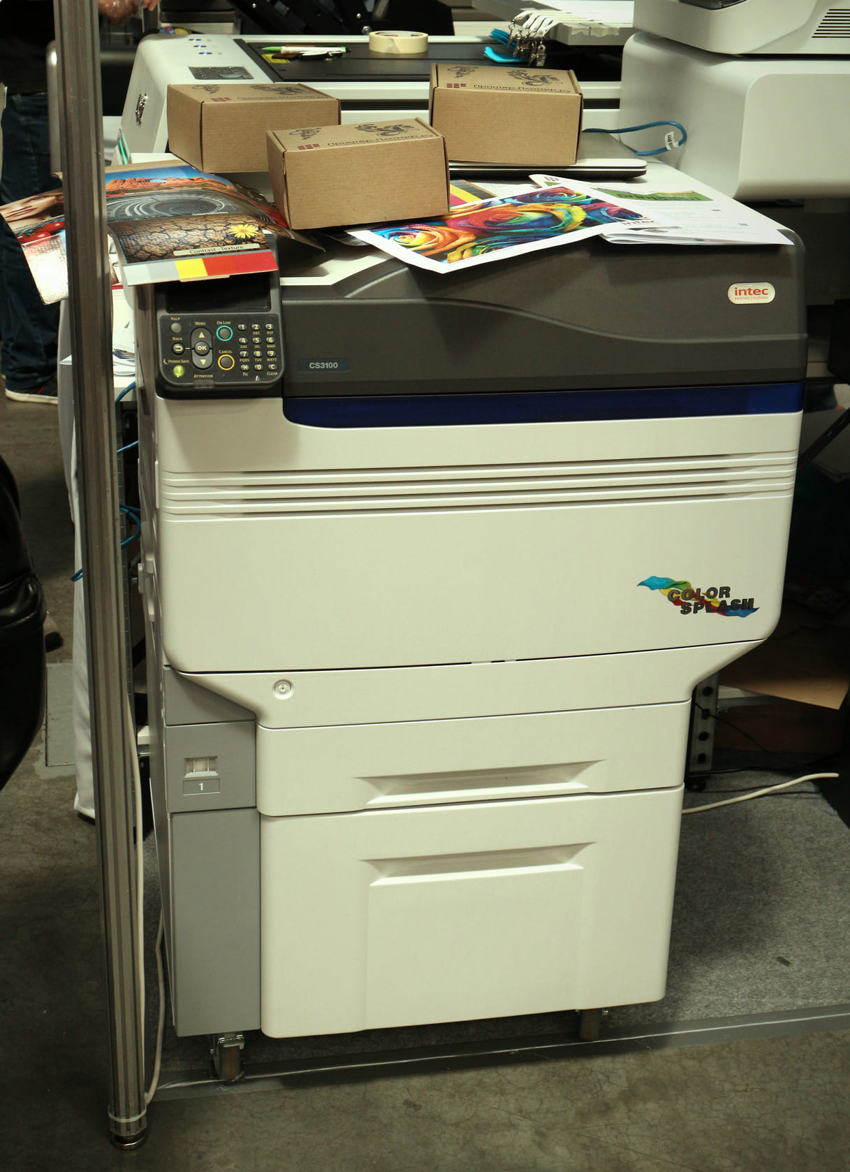 Intec ColorSplash CS3100 на выставке Printech 2021