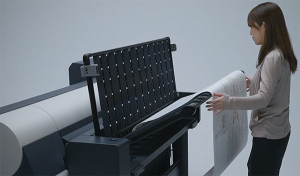 Выбор плоттера CAD/GIS для печати больших объемов. Автоукладчик Canon iPF850