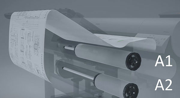 Выбор плоттера CAD/GIS для печати больших объемов. Количество рулонов