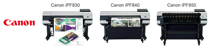 Производительные плоттеры CAD/GIS компании Canon