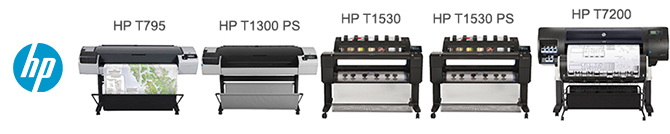 Производительные плоттеры CAD/GIS компании HP