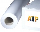 Пленка ATP PolyPVC Printing Glossy Permanent Grey Glue Air Extraction, самоклеящаяся, глянцевая, 50 мкм, 1370 мм, 50 м