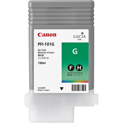 Картридж Canon PFI-101G (green) 130мл 0890B001 купить в Москве и с доставкой по России по низкой цене