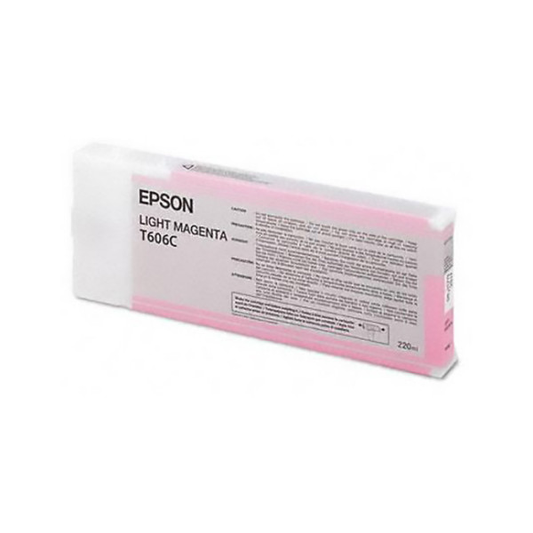Картридж Epson T606C (light magenta) 220 мл C13T606C00 купить в Москве и с доставкой по России по низкой цене