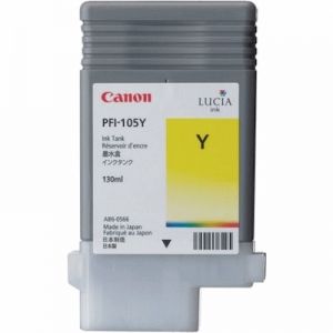 Картридж Canon PFI-105Y (yellow) 130мл 3003B005 купить в Москве и с доставкой по России по низкой цене