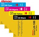 Mimaki LH-100 комплект чернил (4 цвета)