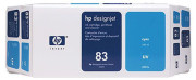 Картридж HP 83 UV (cyan) и печатающая головка, набор, 680 мл