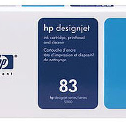 Картридж HP 83 UV (cyan) и печатающая головка, набор, 680 мл