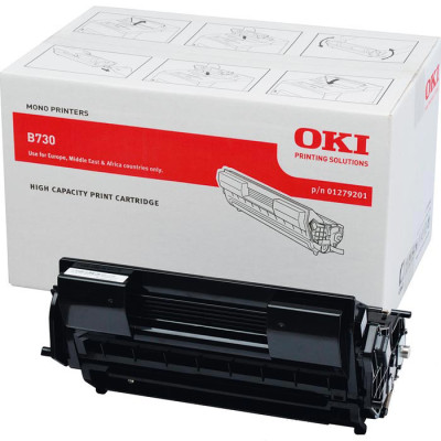 Тонер-картридж OKI Print Cartridge TONER-B (1279201), 25000 стр. (PP014047)