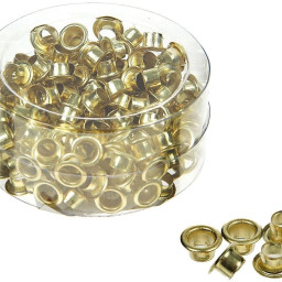 Люверсы для пассатижей KW-Trio для 9707, 4,8 мм, золото, 250 шт.