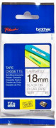 Brother прозрачная плёнка для наклеек с черным шрифтом, 18 мм x 8 м