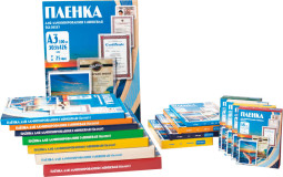 Пленка для ламинирования пакетная Office Kit, 85 x 120 мм, 80 мкм, глянцевая, 100 шт.