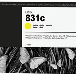 Картридж HP 831C (yellow), 775 мл