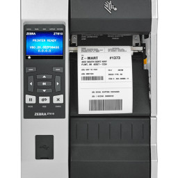 Термотрансферный принтер Zebra ZT610 203 DPI, USB, Ethernet, Bluetooth, Tear, Color, ZPL