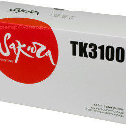Тонер-картридж SAKURA TK3100 для Kyocera FS-2100D (black), 12500 стр. (PP052428)