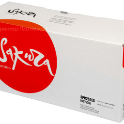 Тонер-картридж SAKURA SPC252EC (407532) для Ricoh (cyan), 4000 стр. (PP051969)