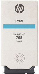 Картридж HP Ink Cartridge 768 (cyan), 500 мл