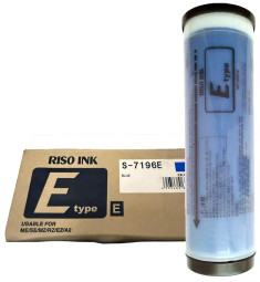 Краска Riso Ink S-7196E (blue), 1000 мл