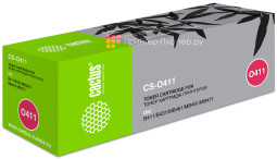 Картридж лазерный Cactus CS-O411 черный (3000стр.) для Oki B411/B431