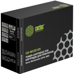 Картридж лазерный Cactus CS-WC3210X 106R01487 черный (4100 стр.) для Xerox WorkCentre 3210/ 3220