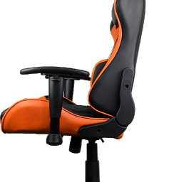 Профессиональное игровое кресло ThunderX3 TGC12-BO (оранжево-черный)