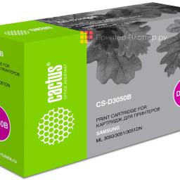 Картридж лазерный Cactus CS-D3050B черный (8000стр.) для Samsung ML-3050/3051/3051N/3051ND