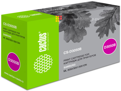 Картридж лазерный Cactus CS-D3050B черный (8000стр.) для Samsung ML-3050/3051/3051N/3051ND