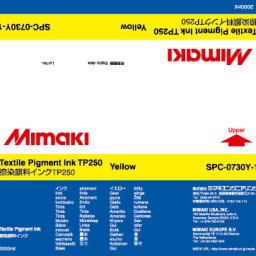 Чернила Mimaki TP250 Textile Pigment Ink (yellow), 2 л