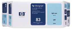 Картридж HP 83 UV (light cyan) и печатающая головка, набор, 680 мл
