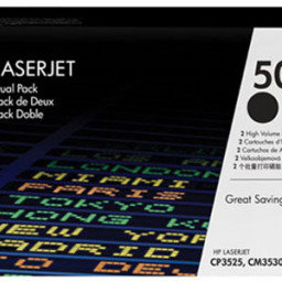 Тонер-картридж HP 504x (black) набор, 2 шт x 10500 стр (PP009955)