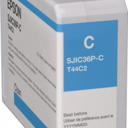 Картридж Epson ColorWorks Ink C6500/C6000 (cyan), 80 мл