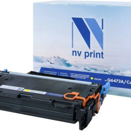 Картридж NVP совместимый NV-Q6472A/NV-711 Yellow универсальные для HP/Canon Color LaserJet 3600/ 3600dn/ 3600n/ LBP 5300 i-Sensys/ 5360/ MF 8450/ 9130/ 9170/ 9220/ 9220Cdn/ 9280/ 9280Cdn (4000k)