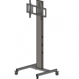 FIX напольная стойка для телевизоров и мониторов MP50S (серебристый)