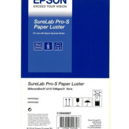 Бумага Epson SureLab Pro-S Paper Luster BP, 203 мм x 65 м (2 рулона)